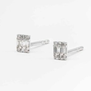 Boucles d'oreilles en argent chic